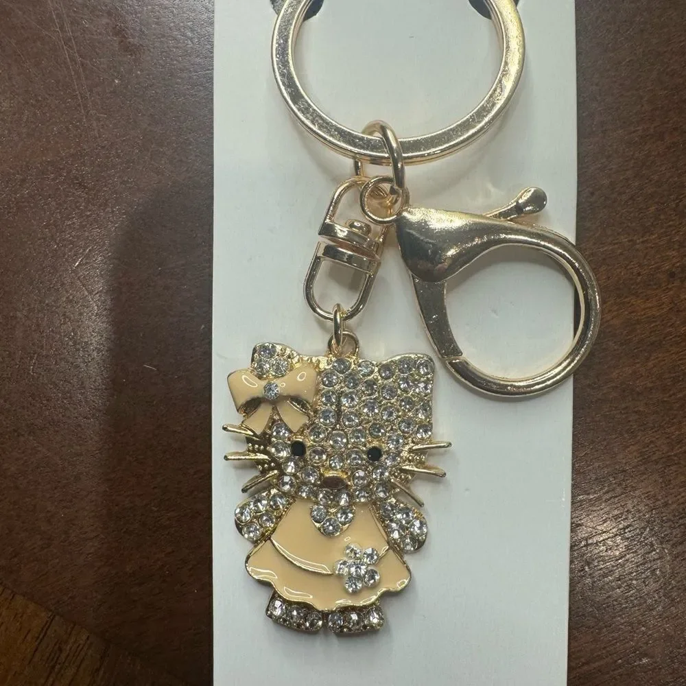 NWT Hello Kitty Left Box Key Ring $10 Closet Minimum Purchase 4‎ Options